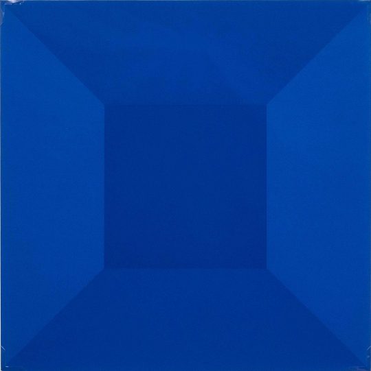 Unknown (Blue Interior Cube) by Florence Arnold