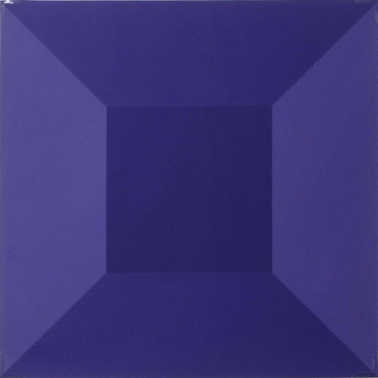 Unknown (Purple Interior Cube) by Florence Arnold