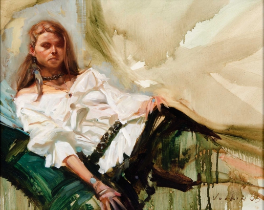 Portrait of Maudi by Justin Sweet